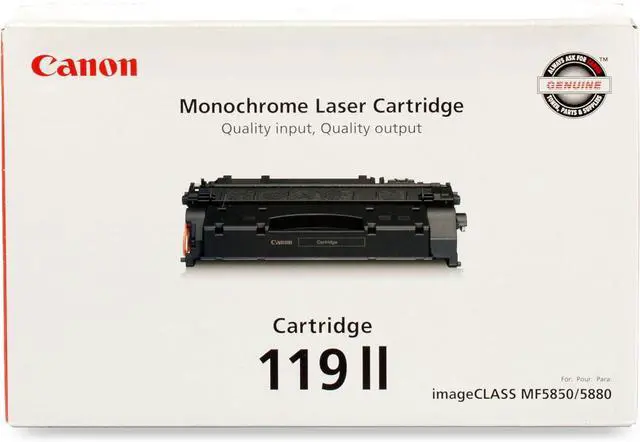 Main image of Canon Genuine HIGH Capacity Toner Cartridge 119 II, Black