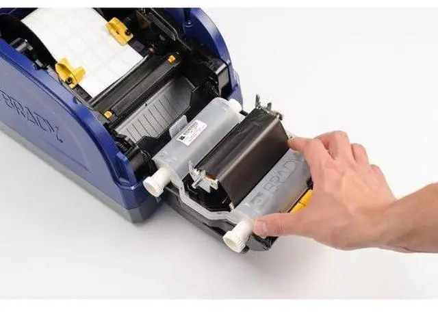 Alt view image 3 of 3 - Brady B30 Series R6000 Printer -Ribbon - Black - 200' Length, 4.33" Width (118093)