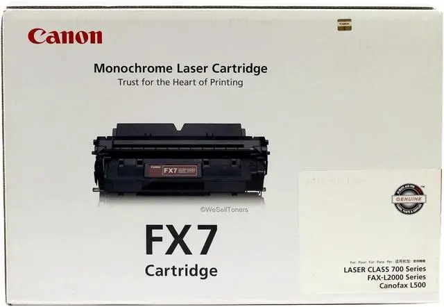 Alt view image 2 of 2 - Canon 7621A001 Fax Cartridge for LC710 Series