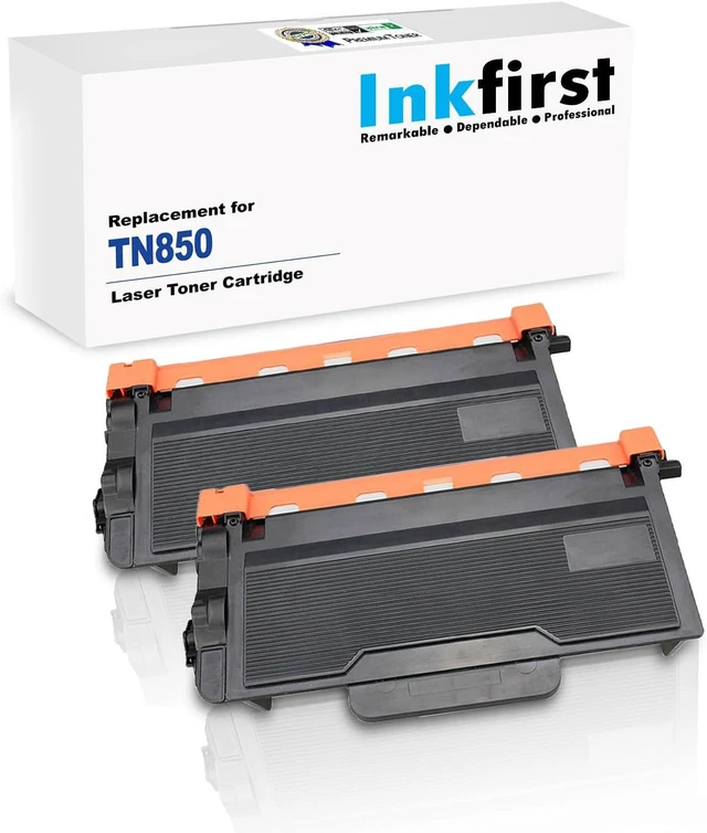 Main image of 2 Inkfirst Black Toner Cartridges TN850 TN-850 Compatible Replacement for Brother MFC-L5700DW MFC-L5800DW MFC-L5850DW MFC-L5900DW MFC-L6700DW MFC-L6750DW MFC-L6800DW MFC-L6900DW DCP-L5500DN