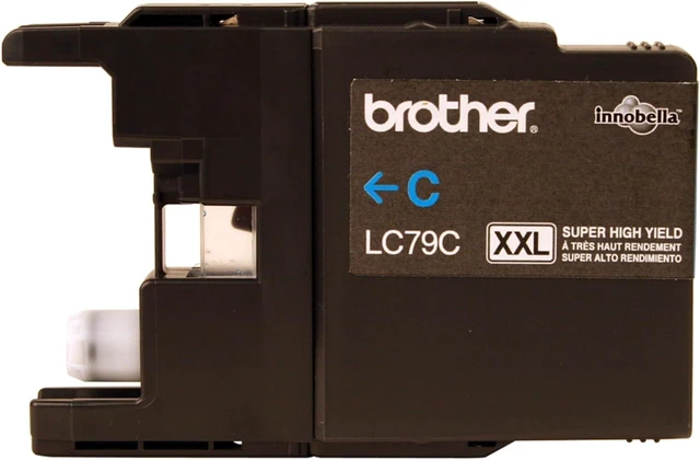 Alt view image 2 of 4 - Brother LC79CS Super High Yield XXL Cyan Cartridge Ink Retail Packaging