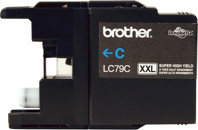 Alt view image 3 of 4 - Brother LC79CS Super High Yield XXL Cyan Cartridge Ink Retail Packaging