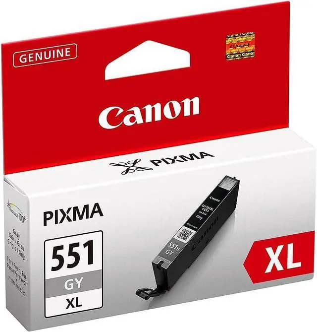 Alt view image 2 of 3 - Canon CLI-551GY XL Ink Grey
