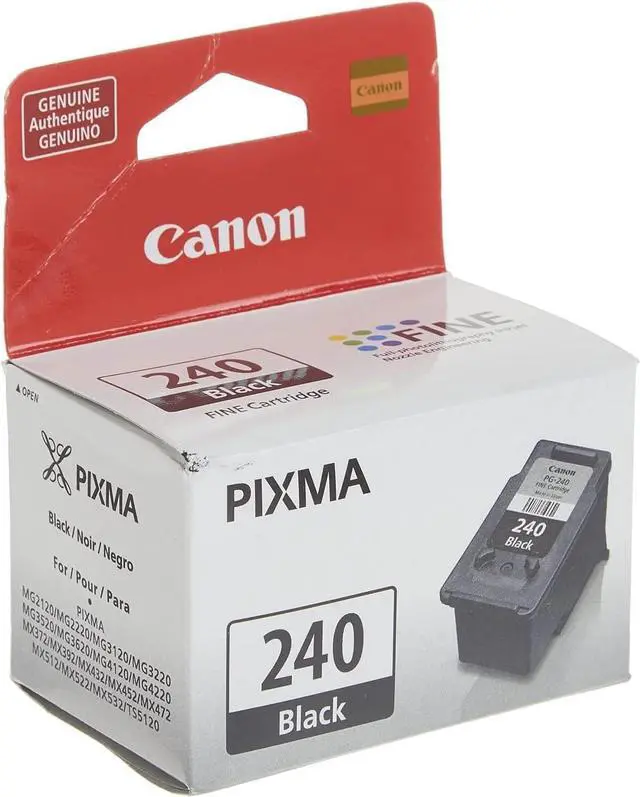 Alt view image 4 of 6 - Canon PIXMA MG3620 Wireless All-in-One Printer | PG-240 Black Ink Cartridge