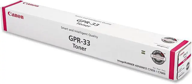 Main image of Canon GPR-33M 2800B003AA ImageRunner C7055 C7065 C7260 C7270 Laser Toner Cartridge (Magenta) in Retail Packaging