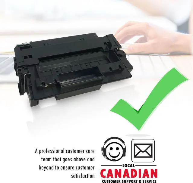 Alt view image 3 of 7 - Inkfirst Compatible Toner Cartridge Replacement for HP Q7551A 51A LaserJet P3005 P3005D P3005DN P3005N P3005X M3027 MFP M3027X MFP M3035 MFP M3035XS MFP