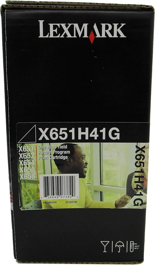 Alt view image 2 of 5 - Lexmark High Yield Return Program Toner Cartridge for US Government, 25000 Yield (X651H41G)