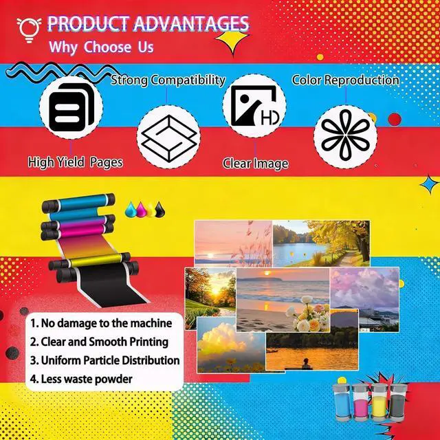 Alt view image 4 of 7 - DR2455 Drum Unit Compatible for Brother HL-L2370DN HL-L2385DW DCP-L2550DW MFC-L2715DW MFC-L2770DW Printers, Clear Text, Vibrant Colour, Easy Installation, with Chip, 12000 Pages (2-Pack Black)