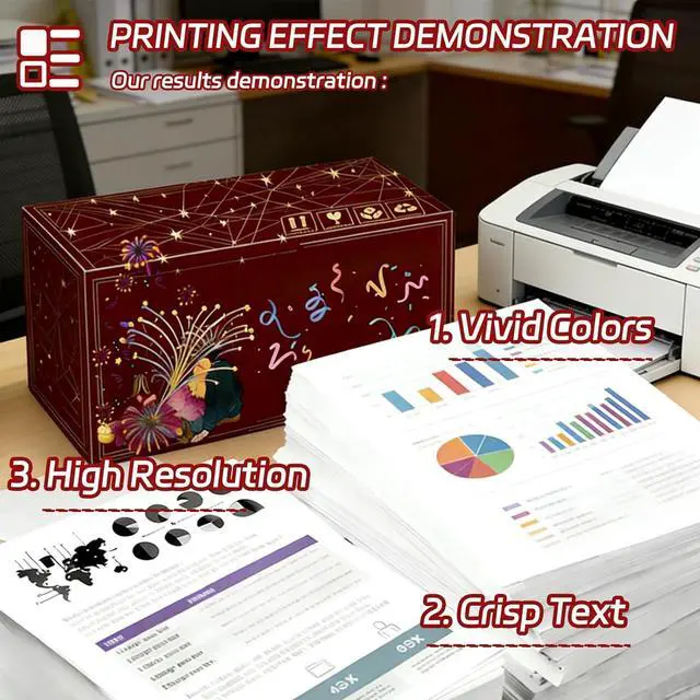 Alt view image 4 of 7 - 006R04677 Toner Cartridge Compatible for Xerox C410 VersaLink C415 Printers, Accurate Imaging Rich Color, High Yield 2400 Pages (1 Pack Yellow)