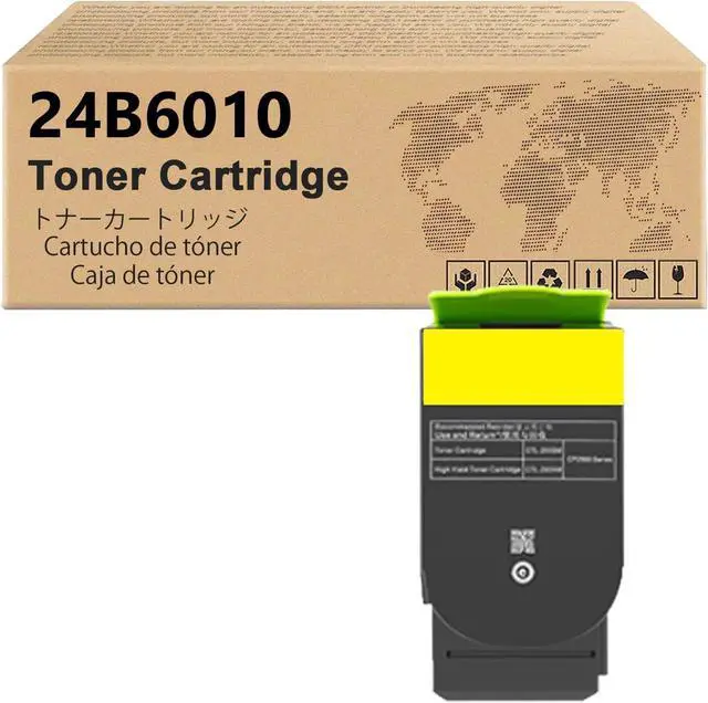 Main image of XC2130 Toner Cartridge Compatible for Lexmark XC2130 24B6011 24B6008 24B6009 24B6010 Toner Cartridges Work for Lexmark XC2130 XC2132 Printer 1 Yellow