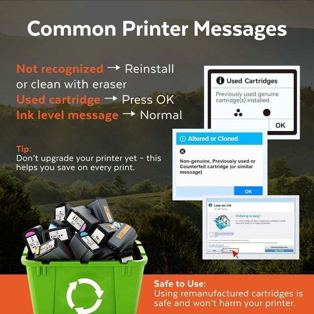 Alt view image 7 of 7 - COCCINK 246XL (1 Color) Remanufactured Ink Cartridge Replacement for Canon CL-246 XL, CL-244 XL Compatible to Pixma iP2820, MG2420, MG2924, MX492, MG3020, MG2525, TS3120, TS302, TS202, TR4520 Printer