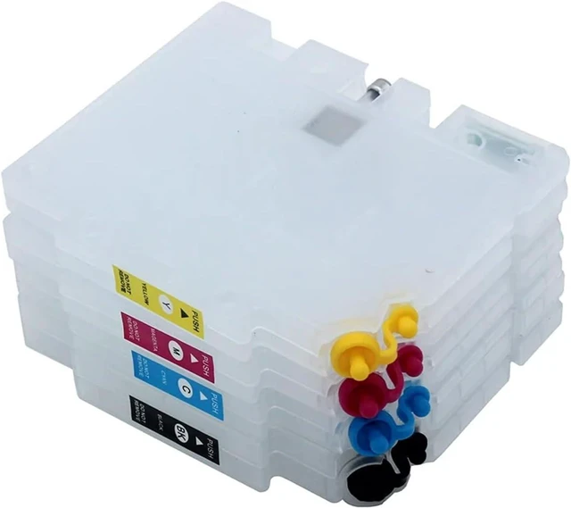 Alt view image 2 of 5 - Empty SG400 SG800 Printer Refillable Ink Cartridge with Chip