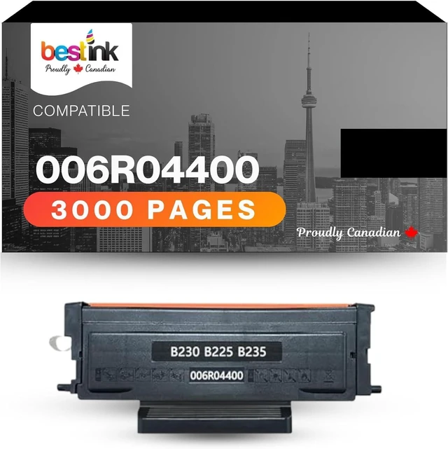 Main image of bestink Xerox 006R04400 Black Toner Cartridge Compatible for Xerox B225, B225/DNI, B230, B230/DNI, B235 & B235/DNI Printers, High Yield 3,000 Pages, Premium Black Laser Toner Replacement