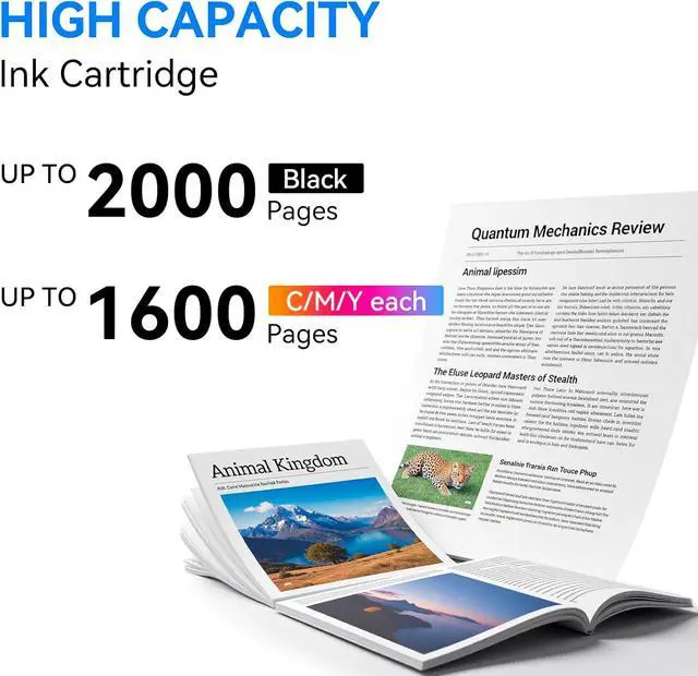 Alt view image 3 of 7 - 962XL Ink Cartridges Combo Pack Replacements for HP 962 XL