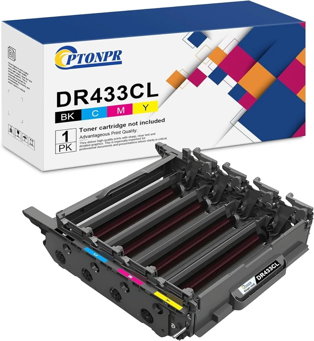 Main image of DR433CL Drum Unit (Not Toner) High Yield Replacement for Brother DR-433CL DR 433 CL HL-L8260CDW HL-L8360CDW MFC-L8900CDW MFC-L8610CDW MFC-L8690CDW MFC-L8905CDW MFC-L9570CDW Printer (1-Pack