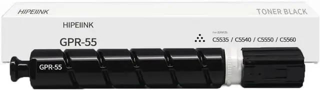 Main image of GPR55 GPR-55 Black Toner Cartridges Compatible for GPR55 GPR-55 Toner for C5535i C5540i C5550i C5560i Printers
