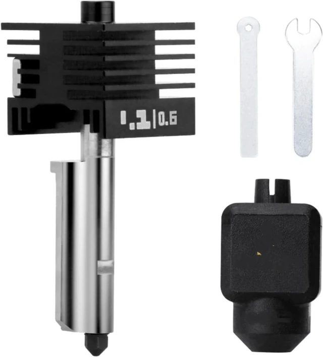 Main image of Printer Parts & Accessories, Compatible with Bambu Lab P2S Hotend High Flow 0.4 0.6 0.8mm P2S Nozzle H2S H2D Hotend Kit(0.6mm)