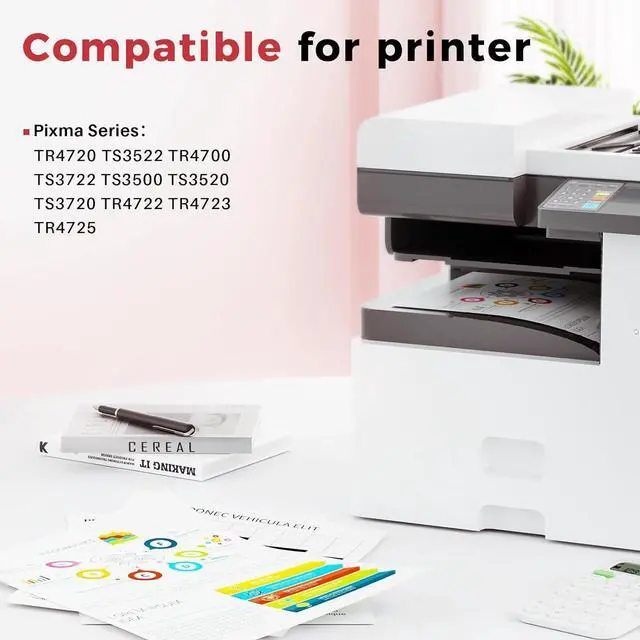Alt view image 2 of 7 - Kuva 275xl 276xl Compatible Ink Cartridge Replacement for Canon Ink 275 276 XL PGI275 CLI276 PG-275 CL-276 XL Work with Pixma TS3522 TR4720 TS3520 TS3500 TR4700 Printer (2-Black,1-Color,3-Pack)