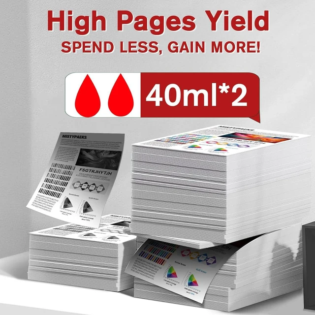 Alt view image 5 of 7 - Replacement for Pitney Bowes 793-5 Red Ink Cartridgee SL-793-5 Ink Cartridge Work for DM100, DM200 and SendPro C and SendPro+, Red Ink-2PK