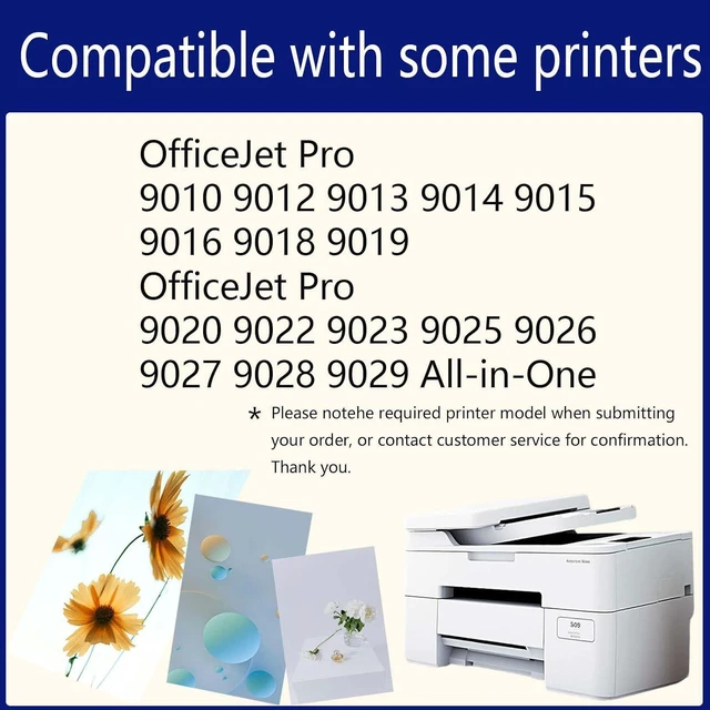 Alt view image 2 of 7 - 963XL Ink Cartridges Replacement for HP 963 Ink Cartridges Compatible for HP OfficeJet Pro 9010 9012 9013 9014 9015 OfficeJet Pro 9020 9022 9023 9025 9026 All-in-One Printers,963XL Colors×3