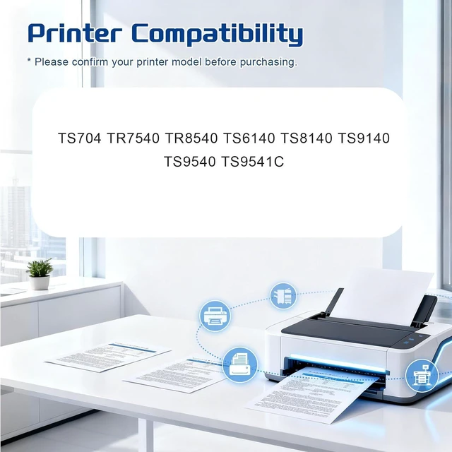 Alt view image 2 of 7 - PGI-480 CLI-481 Ink Cartridge Compatible for Canon PGI480 CLI481 Ink,Designed for 480 481 Ink TS704 TR7540 TR8540 TS6140 TS8140 TS9140 TS9540 TS9541C Printers 2sets