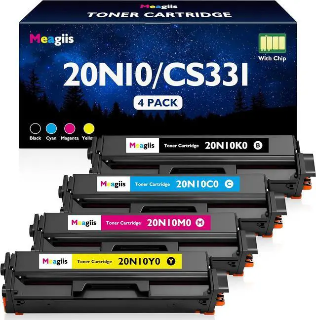 Main image of CX331 CS331 Toner Cartridge Set Compatible for Lexmark 20N10 Toner