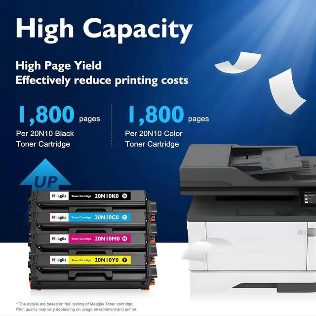 Alt view image 3 of 7 - CX331 CS331 Toner Cartridge Set Compatible for Lexmark 20N10 Toner