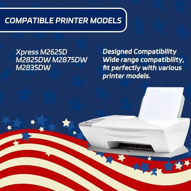 Alt view image 2 of 7 - ALLC Compatible for Samsung MLT-R116 Imaging Drum Unit Work for Samsung Xpress M2625D M2825DW M2875DW M2835DW Printers, with Chip, High Yield 10000 Pages, Clear Printing (1 Pack Black)