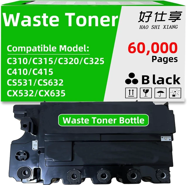 Main image of C320 C325 Waste Toner Box Replacement for Xerox C320 C325 C310 C315 C410 C415 CS531 CS632 CX532 CX635 (Waste Toner Botlle)