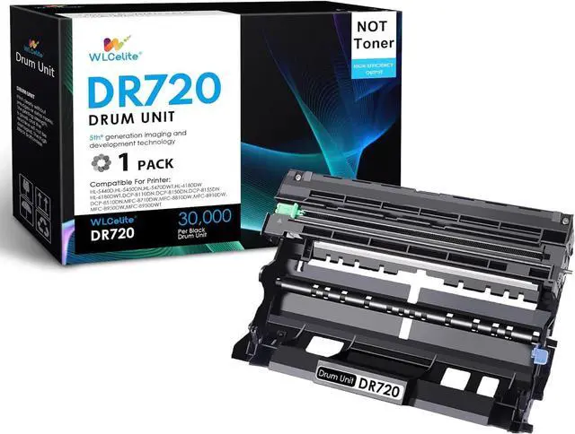 Main image of DR720 Drum Unit 1-Pack (Not Toner) Replacement for Brother DR720 DR 720 DCP-8155DN MFC-8950DW HL-6180DW DCP-8150DN MFC-8710DW MFC-8910DW HL-5450DN HL-5470DW MFC-8810DW Printer