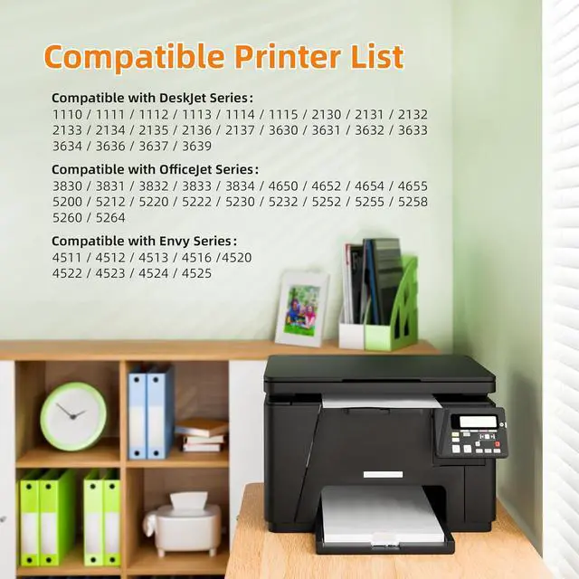 Alt view image 2 of 7 - 63XL for HP 63 Black Ink Cartridge (2-Pack) for HP Ink 63 XL B7RT5AN