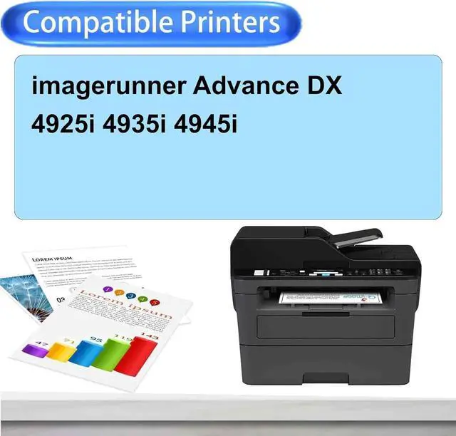 Alt view image 2 of 7 - GPR 67 Toner Cartridge Replacement for Canon 5745C003AA, Work for Canon imagerunner Advance DX 4925i 4935i 4945i Printers, 1 Black