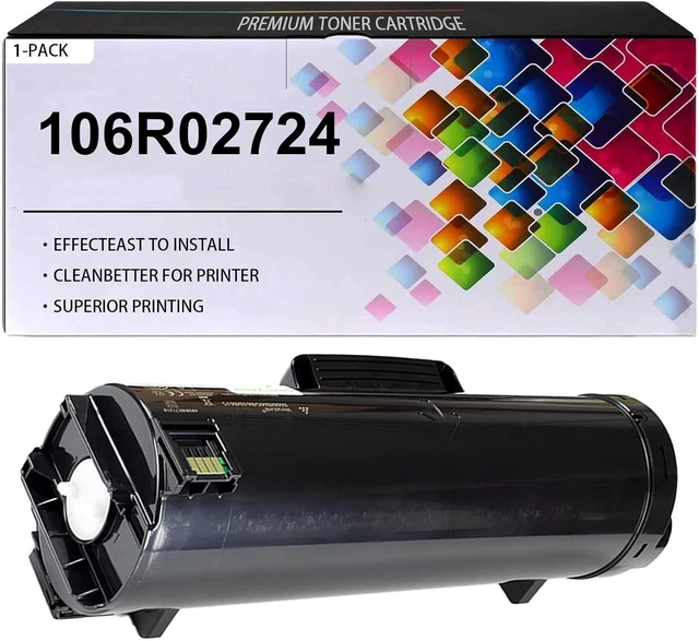 Main image of 3610 3615 Toner Cartridge Replacement for Xerox 106R02724, Work for Xerox Phaser 3610 Workcentre 3615 Printers, 1 Black