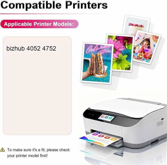 Alt view image 2 of 7 - TNP64 TNP-64 Toner Cartridge Compatible Replacement for Konica Minolta Bizhub 4052 4752 Printers, High Yield 25,000 Pages 1Pack