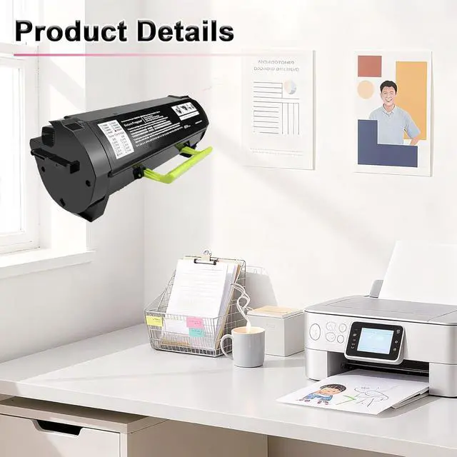 Alt view image 4 of 7 - TNP64 TNP-64 Toner Cartridge Compatible Replacement for Konica Minolta Bizhub 4052 4752 Printers, High Yield 25,000 Pages 1Pack
