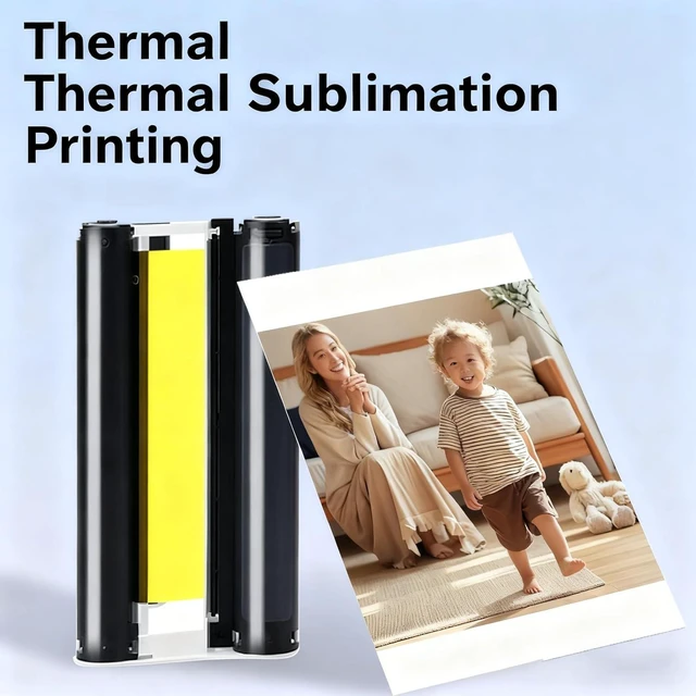 Alt view image 3 of 6 - Compatible with Canon Selphy CP1500 RP-108 Color Ink Cartridge/Paper Set,CP910/CP820/CP1200/CP1300 Cartridge Refill & Photo Paper Set,Dye Sublimation,Vibrant and Vivid Colors (3 Ink + 108 Paper)