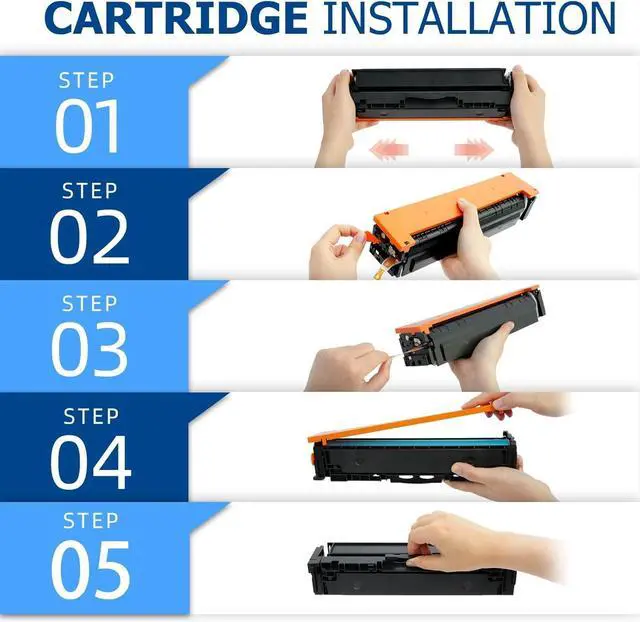 Alt view image 5 of 7 - 218X W2180X High Yield Toner Cartridge 2 Pack Color Laser Jet Pro MFP 3301fdw Compatible for HP 218X 218A W2180X Toner Set for Color Pro 3201dw MFP 3301cdw 3301fdw 3301sdw 3201 3301 Printer