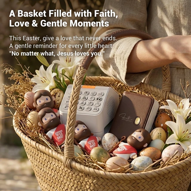 Alt view image 7 of 7 - FaithTag Bible Study Supplies, Bible Journaling Mini Sticker Printer F21, Easter Gifts for Christian, Women, Kids, Family & Group Study, with 3 Rolls of 2" Stickers, Bible Tab, Brown