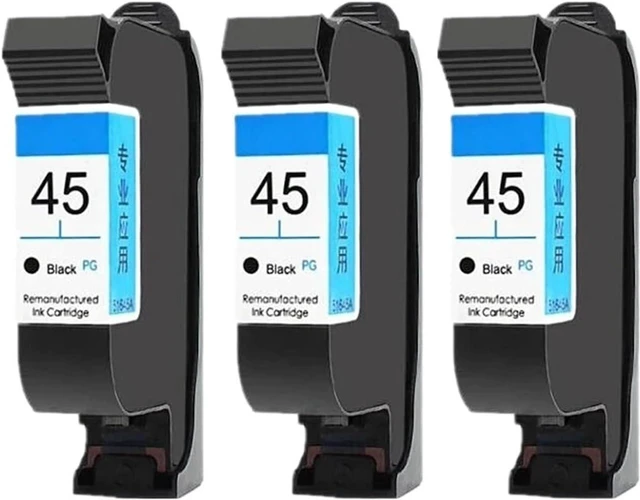 Alt view image 2 of 5 - Compatible for HP 45 Remanufactured Ink Cartridge for 710c 720c 815c 832c 850c Printer(1 Black)