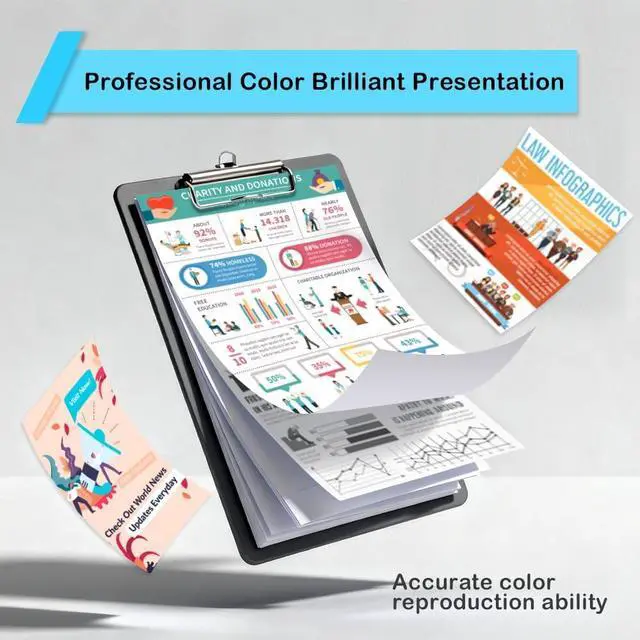 Alt view image 4 of 7 - 60XL Ink Cartridge Replacement for HP 60 Ink Cartridge Black and color Combo Pack 60XL High Yield Work for PhotoSmart D110 C4780 C795 C4680 C4650 Deskjet D2680 F2430 Envy 110 120 Printer (2Pack)