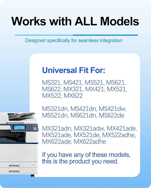 Alt view image 4 of 7 - MasaiMara 56F1H00 Compatible Toner Cartridge