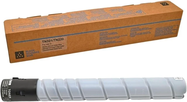 Main image of TN321 TN220 Compatible for Konica Minolta Bizhub C220 280 360 Toner Cartridge(1PCS BK)