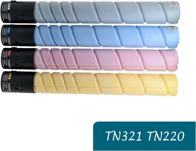Alt view image 2 of 2 - TN321 TN220 Compatible for Konica Minolta Bizhub C220 280 360 Toner Cartridge(1PCS BK)