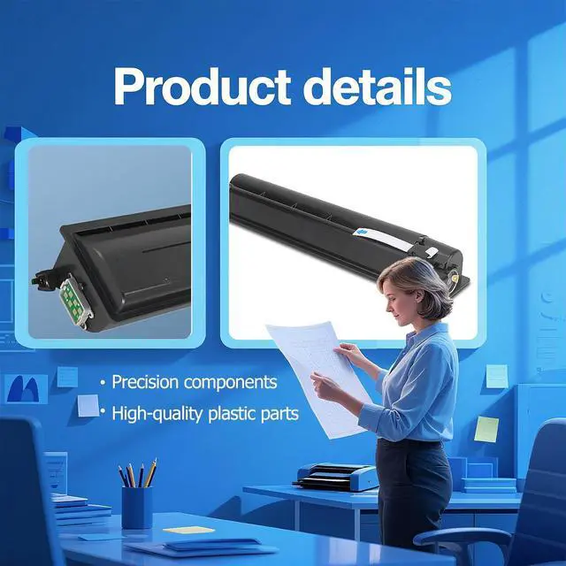 Alt view image 4 of 7 - T5018U T-5018U Toner Cartridges Compatible for Toshiba E Studio 2018A 2518A 3018A 3518A 4518A 5018A Printers, High Yield - 12000 Pages 1 Pack