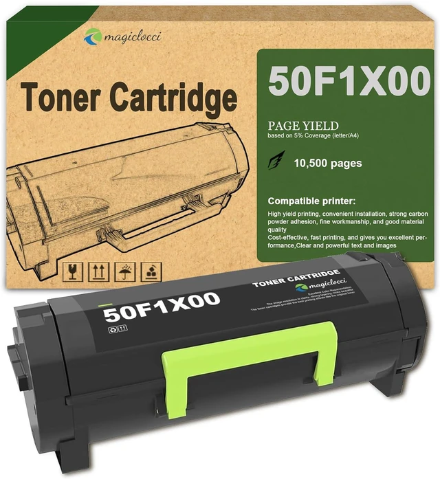 Main image of 50F1X00 Black Extra High Yield Toner Cartridge(1-Pack) - Compatible Replacement for Lexmark 501X 50F1X00 Toner Cartridge use for MS510dn MS410 MS510 MS610 MS415 MS610dn MS610de Printer