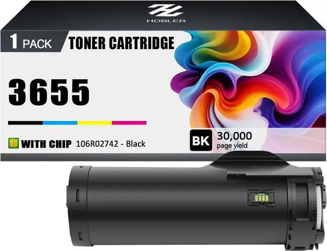 Main image of 3655 Toner Cartridge Compatible for Xerox 106R02742 Toner Cartridges Work for Xerox WorkCentre 3655 Printer