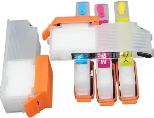 Alt view image 3 of 3 - 5 Pack 26XL 273XL Compatible Refillable Ink Cartridges Compatible with XP520 XP600 XP610 XP620 XP700 XP800 XP810 XP820 Printers T2730