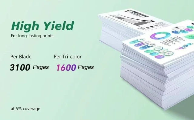 Alt view image 2 of 5 - LC402xl lc402 Ink cartridges for Brother Printer Combo Pack for Brother MFC-J5340DW MFC-J6540DW MFC-J6740DW MFC-J6940DW J5340 J6540 J6740 J6940 MFCJ5340 MFCJ6540 MFCJ6740 MFCJ6940 (lc402xl)