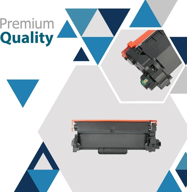 Alt view image 3 of 7 - TN830 TN830XL Toner Cartridge Compatible Replacement for TN830XL TN-830XL TN830BK for HL-L2400D HL-L2405W HL-L2480DW DCP-L2640DW HL-L2460DW MFC-L2820DW Printer High Yield (Black, 2-Black)