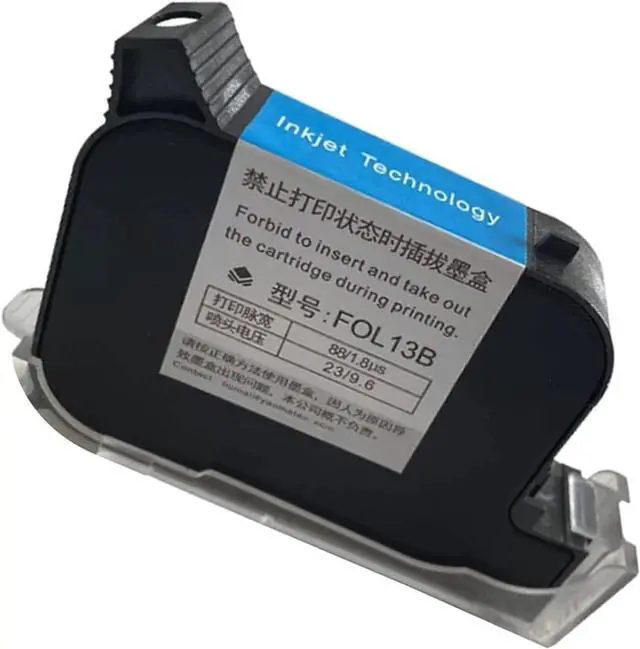 Alt view image 5 of 7 - 12.7mm Inkjet Cartridge FOL13b 42ml Black Cartridge with Quick Drying 600DPI for No Encrypted Inkjet Printers